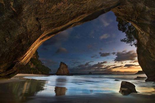 cathedralCove_New Zealand_Yan Zhang